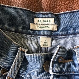 VINTAGE L.L. Bean straight leg jeans, Womens 4